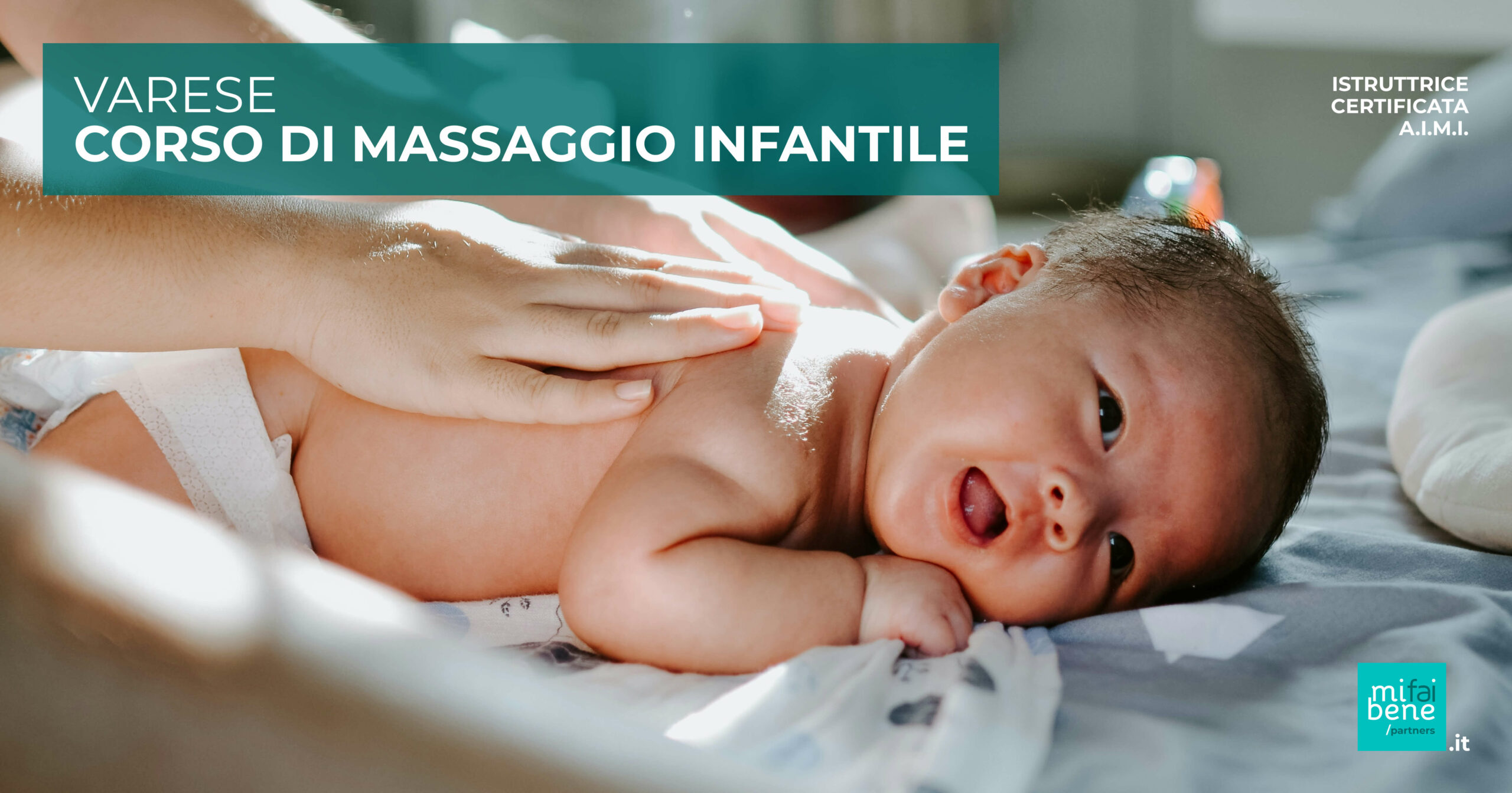 Corso di massaggio infantile a Varese